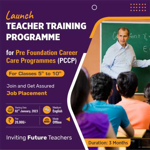 Teacher Training Program Pccp