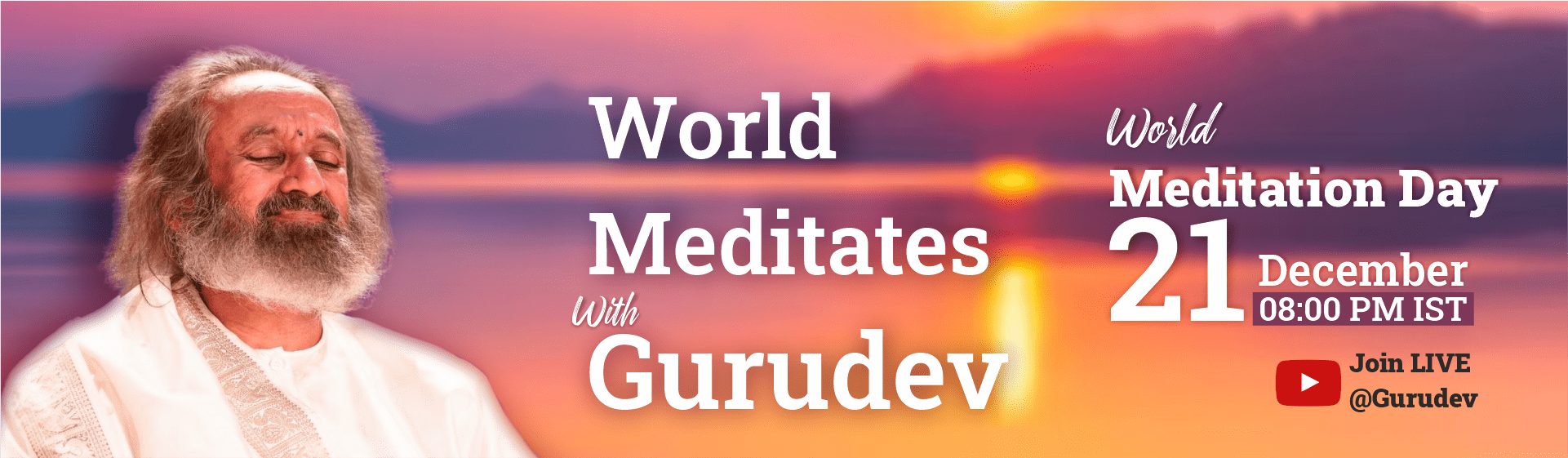 World Meditation Day : 21 December