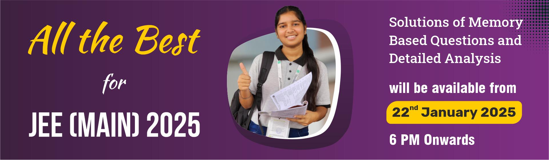 JEE (Main) 2025 Session-1